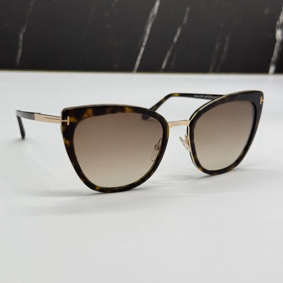 NEW TOM FORD TF717 52F WOMEN CAT EYE SUNGLASSES TOM FORD SIMONA FT0717/S main image 12